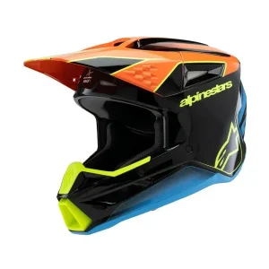 Kedvezmény Casque Enfant S-M3 Noir/Orange ALPINESTARS