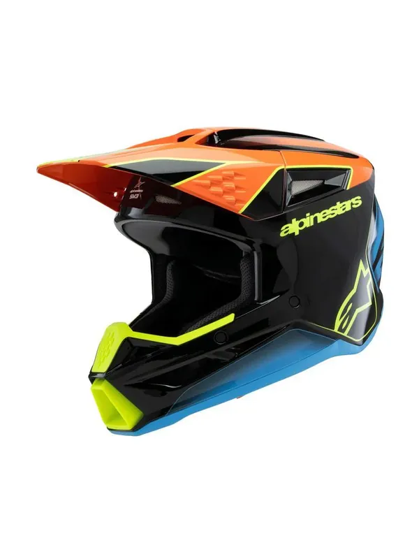 Kedvezmény Casque Enfant S-M3 Noir/Orange ALPINESTARS