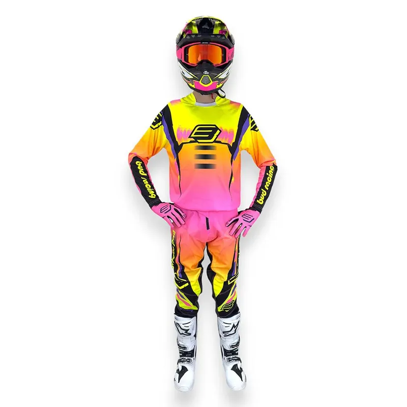 Tenue Complète Enfant Bud Champion‘s Jaune/Rose/Noir BUD RACING Utolsó esély