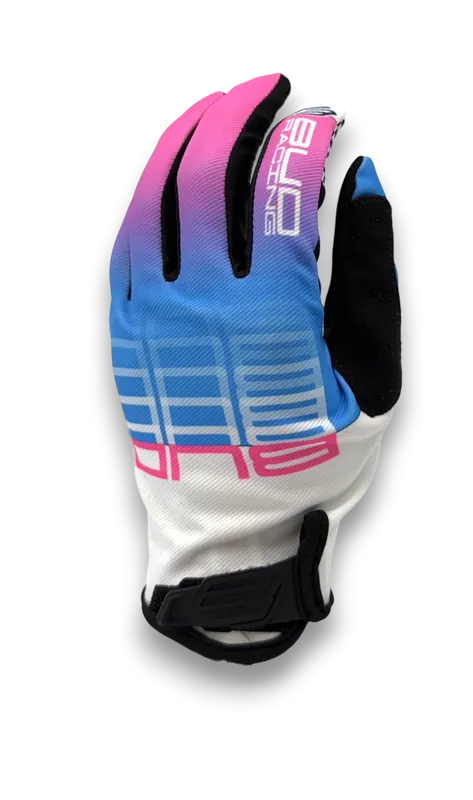 Gants Enfant SX Lite Neon Blanc/Bleu/Rose BUD RACING Akciós ár