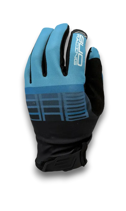 Népszerű Gants Enfant SX Lite Neon Bleu/Noir BUD RACING