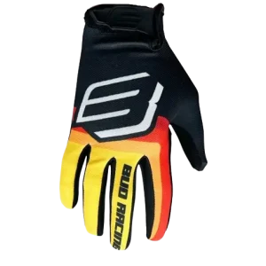 Olcsó Gants Enfant SX Lite 95 Noir/Rouge/Jaune BUD RACING