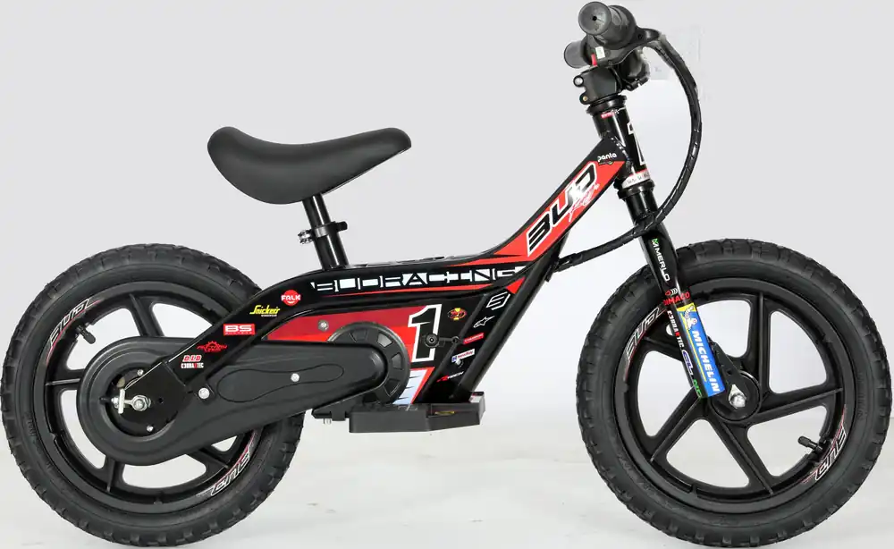Draisienne Electrique 14" Rouge BUD RACING Ne maradj le
