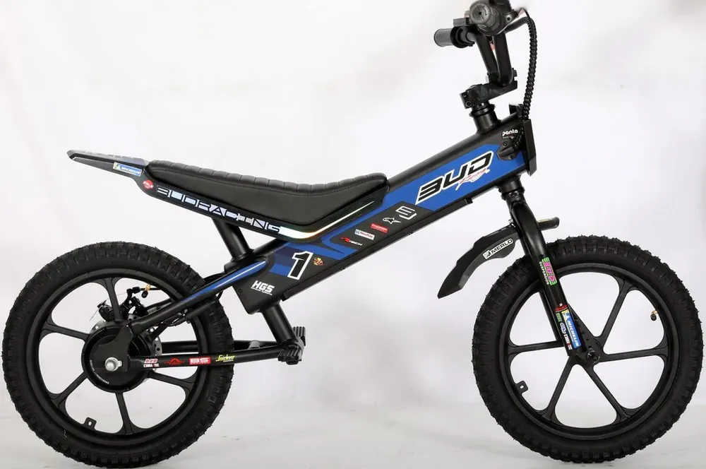 Azonnali szállítás Draisienne Electrique 16‘‘ Bleu BUD RACING