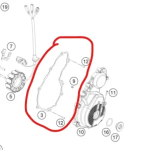Alacsony ár Joint Carter Allumage KTM
