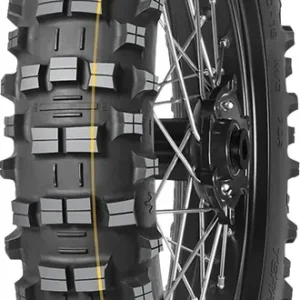 Pneu Arrière Enduro Medium Bande Jaune MITAS Ne maradj le