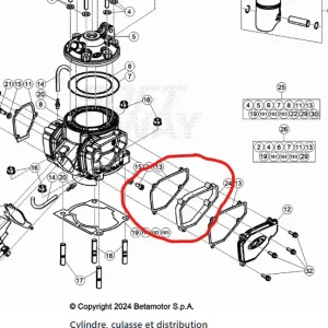 Rehausse de Valve Beta 2 Temps Prémium