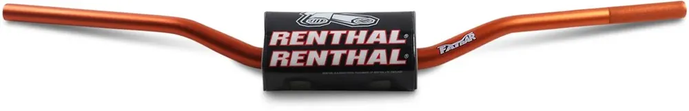 Guidon Renthal Fatbar 821 Noir / Orange / Silver 28.6 mm Bestseller