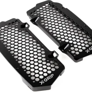 Protection radiateur X-Grip noir enduro motocross (KTM, Husqvarna, GasGas) Csak ma