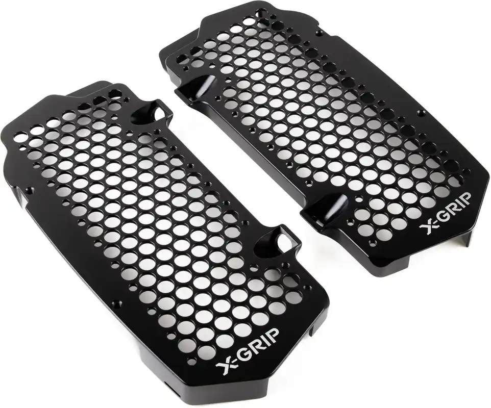 Protection radiateur X-Grip noir enduro motocross (KTM, Husqvarna, GasGas) Csak ma
