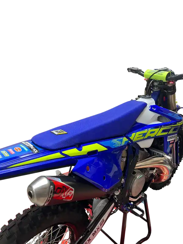 Mousse de Selle haute Sherco enduro avec ou sans housse (noir, bleu, blanc) SE / SEF 2014 à 2027 Rendeld meg most