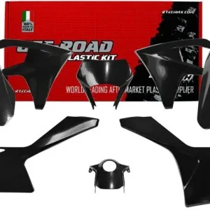 Gyors szállítás Kit plastique RTECH noir GasGas Enduro 2024 à 2027 – plastiques EC EC-F