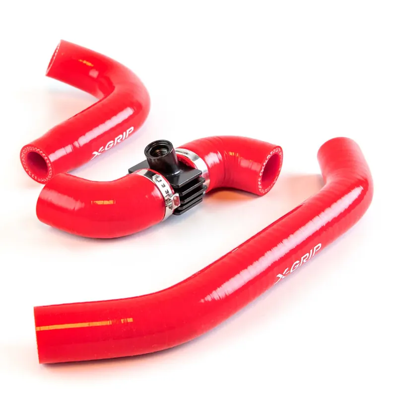 Kit durites de radiateur X-Grip Rouge KTM Husqvarna GasGas 250/300 2 Temps TBI 2023 à 2027 Olcsó