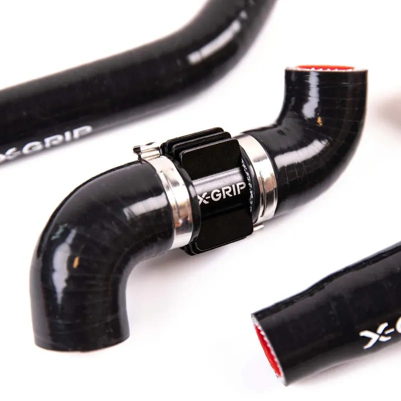 Bestseller Kit durites de radiateur X-Grip Noir KTM Husqvarna GasGas 250/300 2 Temps TBI 2023 à 2027