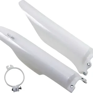 Expressz szállítás Protections de fourche UFO Blanches Kawasaki KX 125 / KX 250 / KX250F