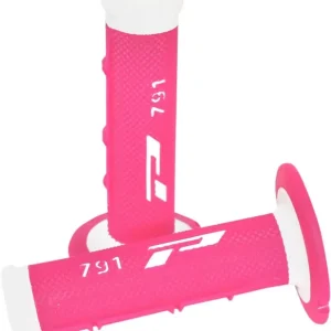 Poignées Offroad Double Density 791 Closed End White / Fluo Pink PRO GRIP PA079100BIFX Kedvezményes ár
