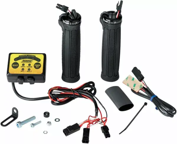 Szezonális akció Kit de poignées chauffantes à quatre zones à pince pour VTT MOOSE UTILITY 215072