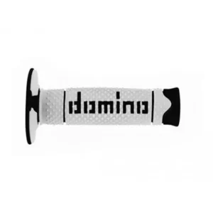 Poignées MotoCross Enduro Domino Full Grip White Black Újdonság