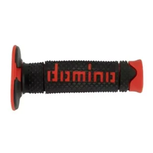 Domino Poignées Full Grip Noir/Rouge Azonnali szállítás