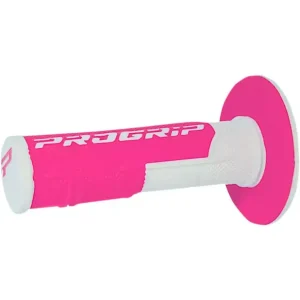 Korlátozott ajánlat Poignées Offroad Double Density 801 Closed End White / Fluo Pink PRO GRIP PA080100BIFX