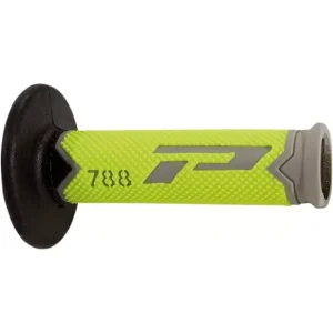Poignées Offroad Triple Density 788 Closed End Gris / Jaune Fluo / Noir PRO GRIP PA078800GGFN Korlátozott ajánlat