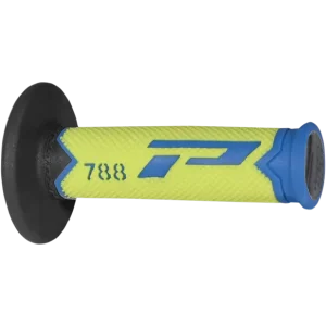 Legnépszerűbb Poignées Offroad Triple Density 788 Closed End Lght Beu / Fluo Jaune / Noir PRO GRIP PA078800AGFN