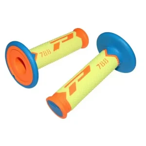 Ajánlat Poignées Offroad Triple Densité 788 Extrémité fermée Orange Fluo / Jaune Fluo / Bleu Clair PRO GRIP PA078800AFYA