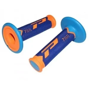 Poignées Offroad Triple Density 788 Closed End Orange Fluo / Bleu / Bleu Clair PRO GRIP PA078800AFBA Csak ma