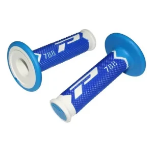 Poignées Offroad Triple Density 788 Bout fermé Blanc / Bleu / Bleu clair PRO GRIP PA078800WBA Biztonságos fizetés
