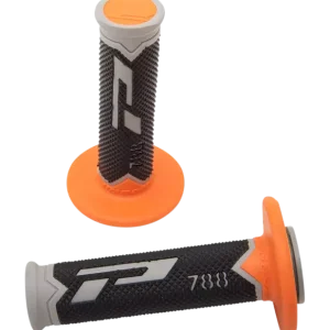 Poignées Offroad Triple Density 788 Bout fermé Gris / Orange / Noir PRO GRIP PA078800TGAC Utolsó esély