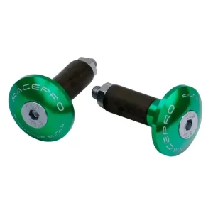 Gyors kiszállítás Embouts de guidon Racepro verts