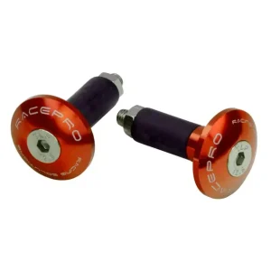 Népszerű Embouts de guidon orange Racepro