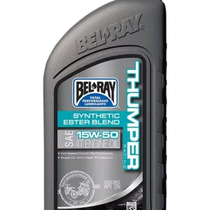 Olcsóbb Bel-Ray Huile Thumper Racing Ester Blend Synthétique 4T 15W50 1-Liter 99530-B1LW