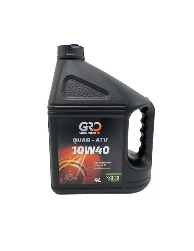 Gyors szállítás Huile B2R-GRO OIL spécifique pour quads et VTT 4T 10W40 synthétique, bidon de 4 L