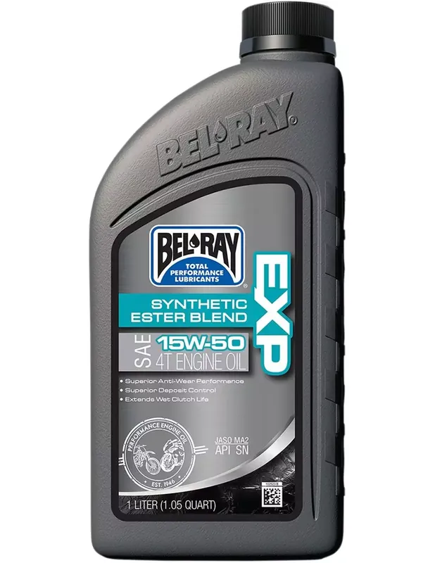 BEL-RAY Exp Semi-Synthetic Ester Blend 4-Stroke Huile Moteur 15W-50 1 Liter 99130-B1LW Expressz kézbesítés