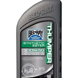 Prémium Bel-Ray Huile Thumper Works Racing 10W50 Synthétique 1 L 99550-B1LW