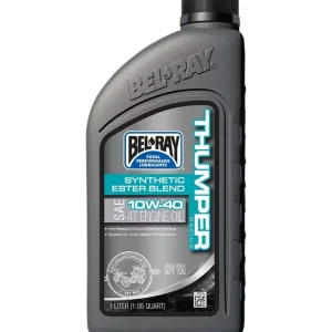 Gyors kiszállítás Bel-Ray Huile Thumper Racing Ester Blend Synthétique 4T 10W40 1 L. 99520-B1LW