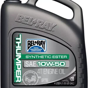 Bel-Ray Huile Thumper Works Racing 10W50 Synthétique 4 L 99550-B4LW Szuper ajánlat