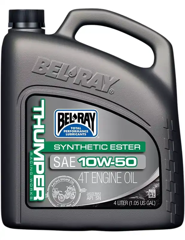 Bel-Ray Huile Thumper Works Racing 10W50 Synthétique 4 L 99550-B4LW Szuper ajánlat