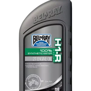 Bel-Ray Racing H1R Huile 100% Ester synthétique Moteur 2T (mélange 2 T.) 1 L. 99280-B1LW Korlátozott ajánlat