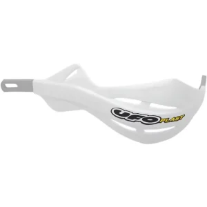 Árcsökkenés Protège-mains universel en aluminium pour barres Pro-Taper 28,6 mm (1 1-8 ") blanc UFO-Plast PM01633-041