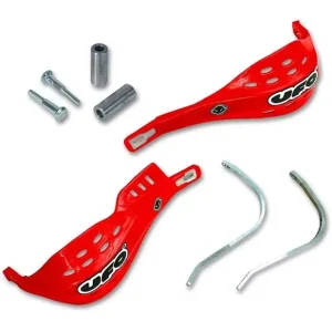 Kihagyhatatlan ajánlat Jumpy Supermotard Uni Pour protège-mains 28,6 mm (1 1-8 ") Barres Pro-Taper Crf-Red UFO-Plast PM01625-070