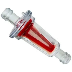 Filtre à carburant rouge Racepro 6 mm Végkiárusítás
