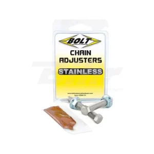 Écrou de tendeur de chaîne Boulon M8X50MM 2 pièces Boulon 2006-CH Újdonság