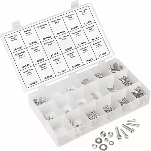Vedd meg online Kit de matériel métrique de 180 pièces MOTION PRO 33-1100