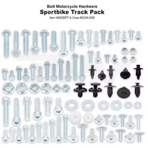 Kit de quincaillerie Bolt Track Pack STREET HONDA-KAW-SUZ-YAM Bolt 2007-6SB Népszerű