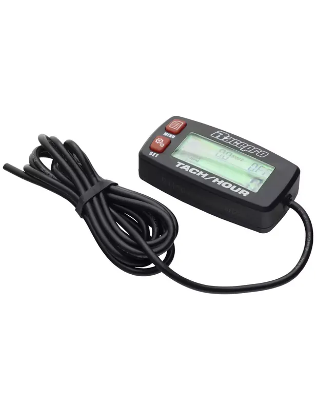 Compteur d‘heures et de tours/minute filaire EVO Racepro NOIR Legnépszerűbb