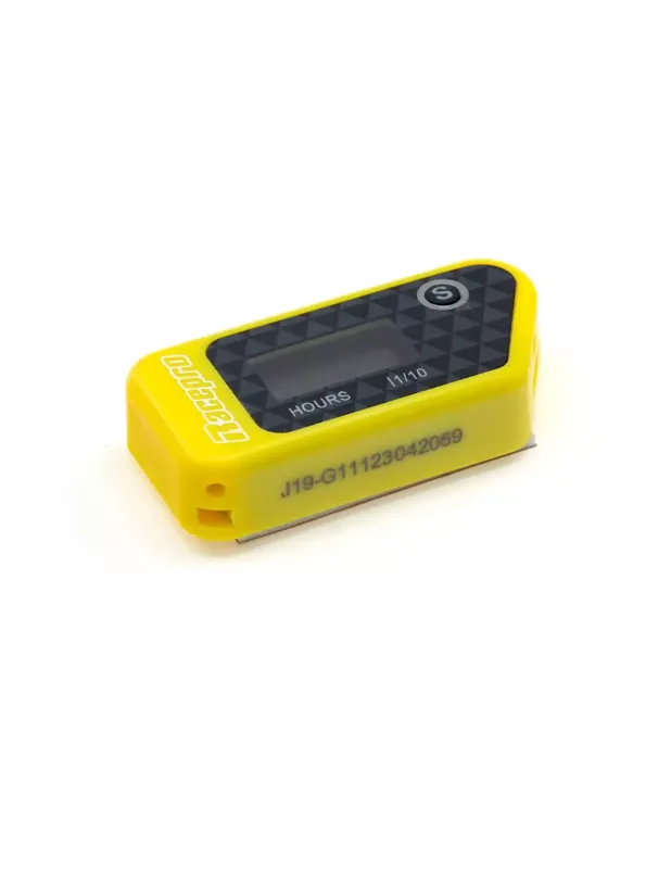 Vedd meg online Compteur horaire de vibrations Racepro JAUNE