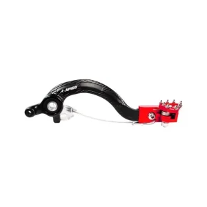 Pédale de frein forgée GG Enduro (97-11) Apico Red BPF600R Bestseller