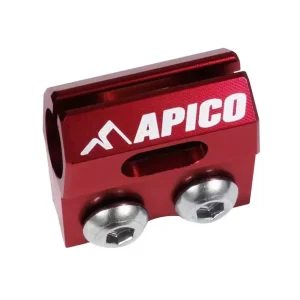 Csak ma Collier de serrage pour tuyau de frein rouge Kawasaki / Suzuki Apico BHCKAWRD